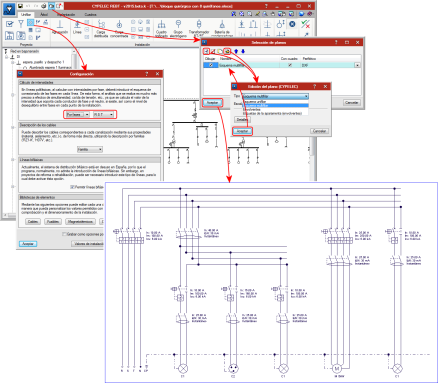 CYPELEC REBT. Esquema multifilar